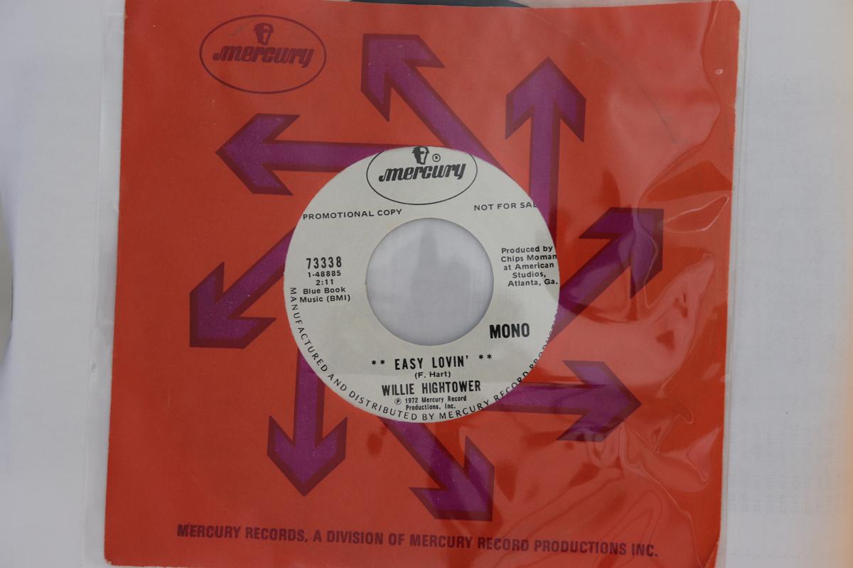 

7inch Record WILLIE HIGHTOWER - Easy Lovin 73338 Mercury 1972 US Soul/Funk Used