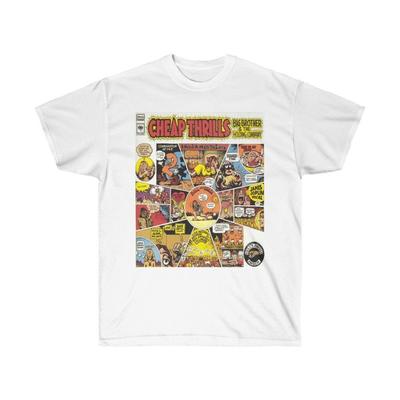 Ultra Cotton T Shirt. Janis Joplin. Cheap Thrill