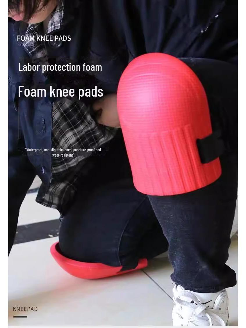 

Вологонепроникні та зносостійкі пінопластові наколінники для плитки та кладки