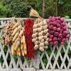 Artificial Garlic and Chili Hanging Decor - Farmhouse & Photography Props