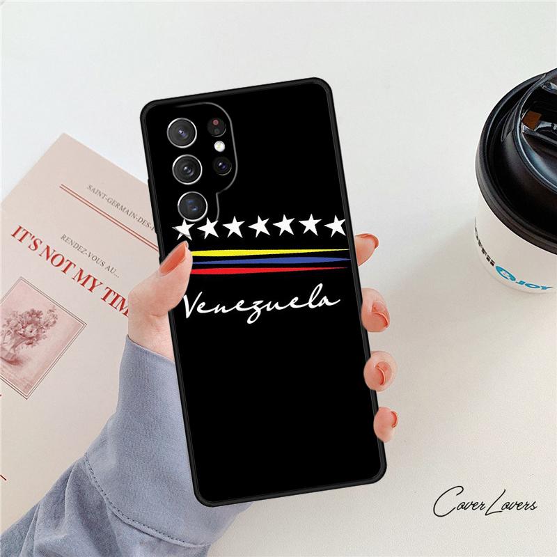 Flag of Venezuela phone case For Samsung Galaxy S24 S25 S23 S22 Ultra Note 10 20 Plus S20 S21 FE Cover