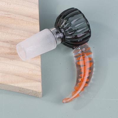 Entonnoir en verre épais intégré, égouttoir à vaisselle manuel, entonnoir en verre, support pour bol, bouteille de fumée, accessoires en verre