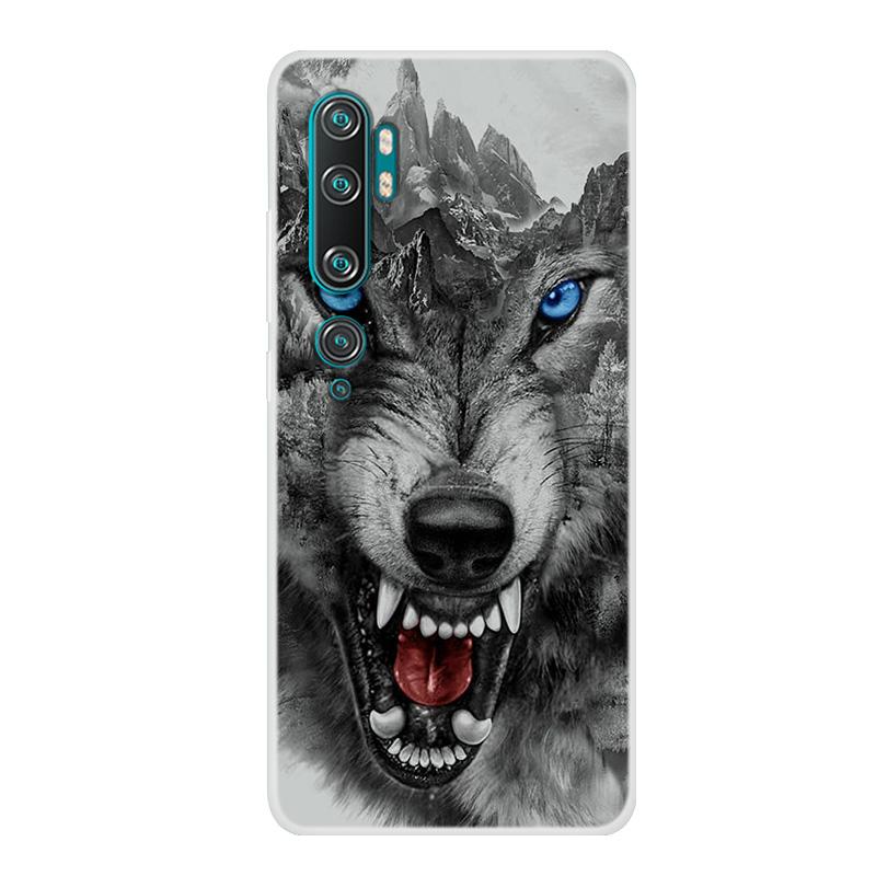 For Xiaomi Mi Note 10 Case Soft Silicone Back Cover Phone Case on For Xiaomi Redmi Note 10 Pro Coque For Xiomi Mi Note10 Pro