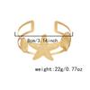 Vacation Style Seashell Starfish Open Arm Bracelet Bohemia Personality Adjustable Women'S Armband