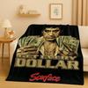 Classic Scarface Tony Gang Movie Flannel Blanket,Ultra Soft Plush Throw for Home Bedroom Bed Sofa Cover Office Picnic Kids Gift
