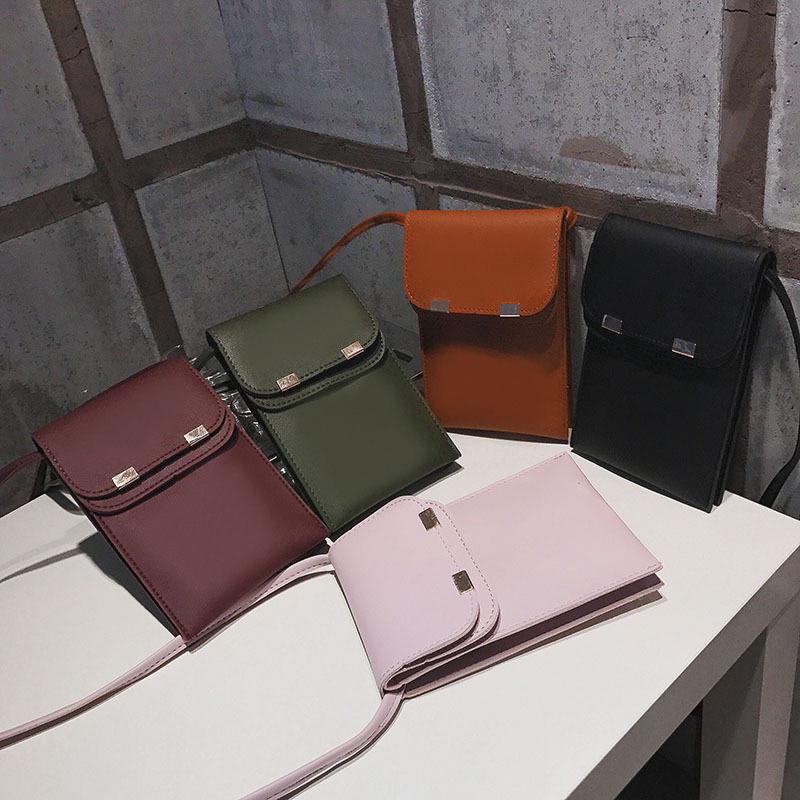 Buy Women's Purse Diagonal Shoulder Double Zipper Cell Phone Pocket