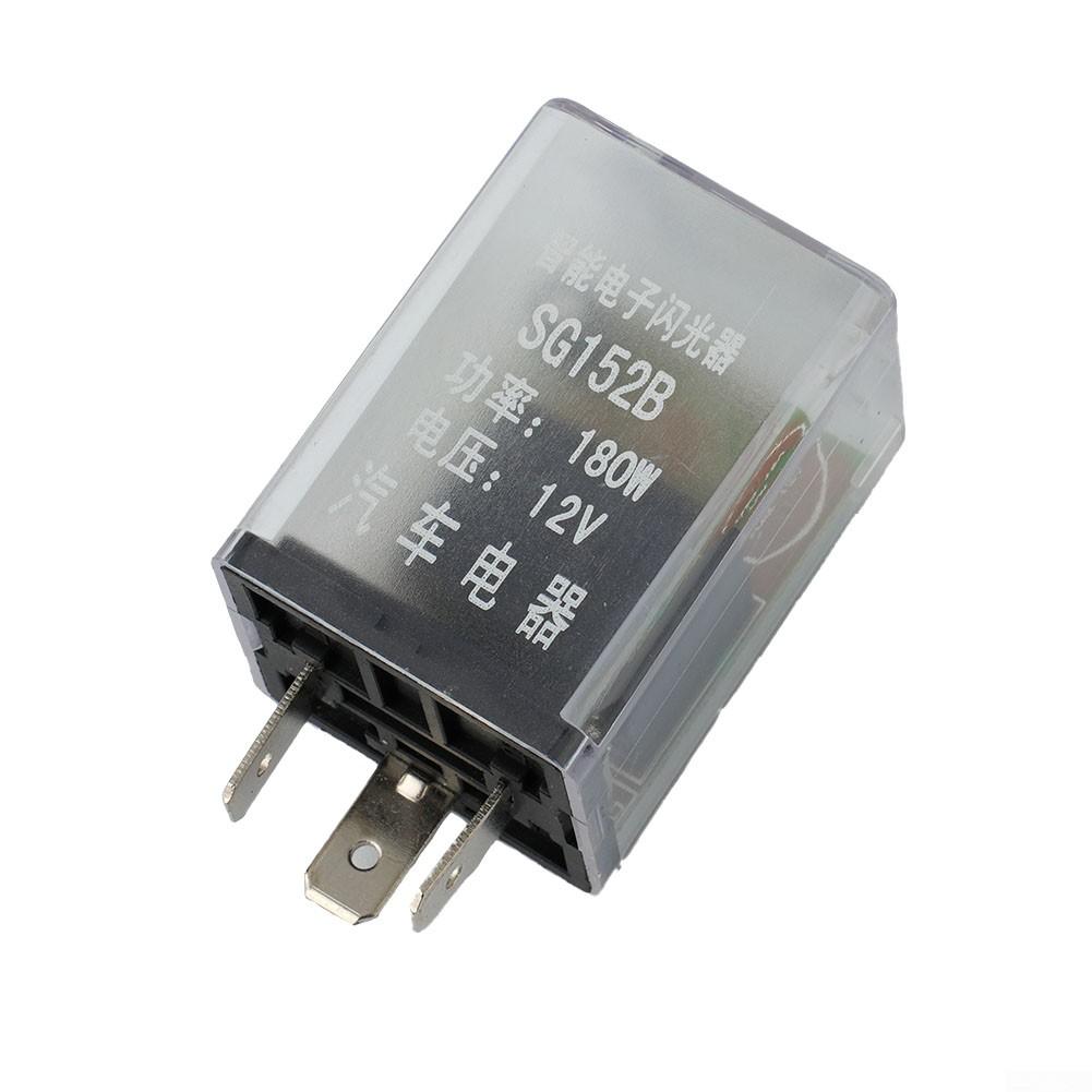 Hole Dia 8mm Flasher Relay Light Rate Control 135W