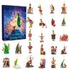 Grinch Acrylic Blind Box Ornament Set 24-Day Christmas Countdown Calendar Keychain Decor