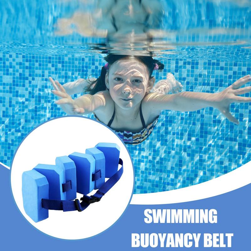 Swimming Waist Belt Swim Training Belt Kick Board Learning Equipment Waistband Buoyancy EVA For Children Toddler Adults