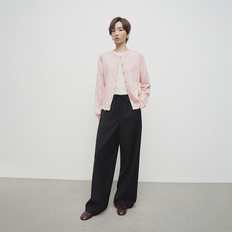 broadcast Women's Drapey Straight-Leg Casual Trousers