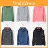 Womens Soft And Comfortable Long Sleeve Hooded Hoodies With Pure Color Sport Coat