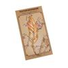 5style Vintage Art Feather Metal Bookmark with High Beauty and Exquisite Student Page Clip Cultural and Creative Gift