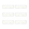 6Pcs Gold Glitter Freckles Face Tattoo Stickers Waterproof Artificial Freckle Patches Shimmering Makeup Speckles Freckle Tattoos