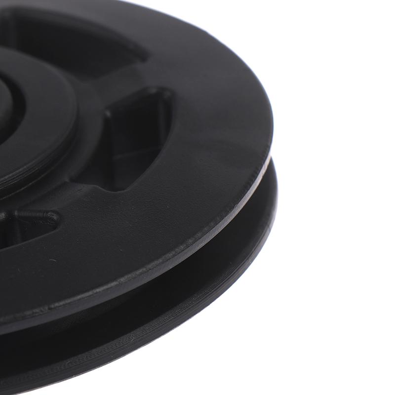 95 mm Černá kladka ložiska Kabel kola Tělocvična Odolná proti opotřebení