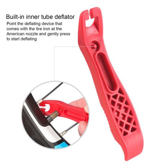 2Pcs Bike Tire Lever Heavy Duty Lightweight Universal MTB Road Mountain Bicycle Tire Removal Tools Bike Repair Accessories