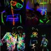1 Set Glow Decorative Stick Kit Transformable Wearable Exciting Accessories for Glowing Nighttime Fun Stick Toys