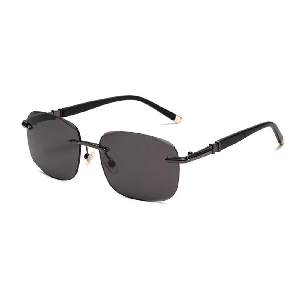New Fashionable Frameless Cut Edge Sunglasses With High Quality And Box Uv Resistant Driving Sunglasses