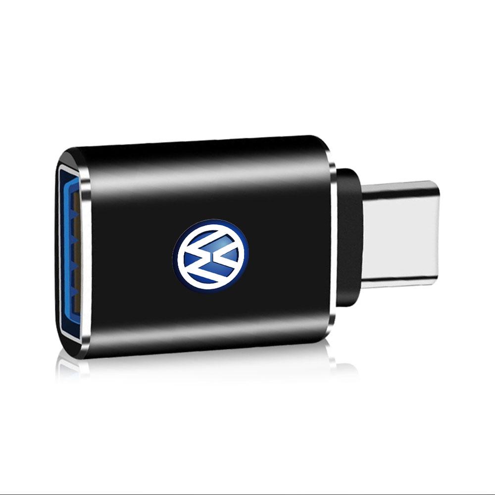 2026 Hot For VW VOLKSWAGEN Car Charger USB Converter Fast Charging Auto Accessories For Volkswagen VW R GTI Golf Polo Beetle  Pa