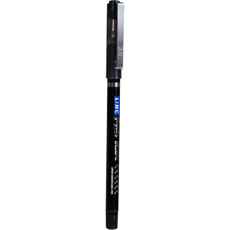 Stylo bille Linc Glycer 0,6 mm 10X | Encre noire | Lot de 10 stylos