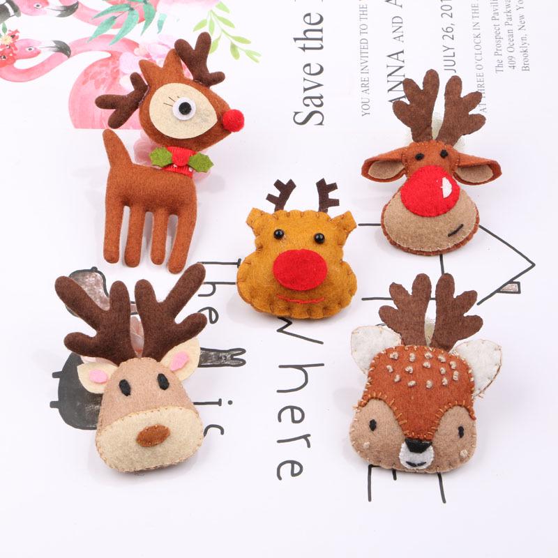 

Reindeer Hairpins: Cute Christmas Costume Clips & DIY Kids Accessories