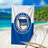 Hertha BSC Berlin Wappen Mikrofaser Strandtuch, Leicht und Schnelltrocknend, für Sommerreisen, Strand-Essentials, Schwimmbad Outdoor