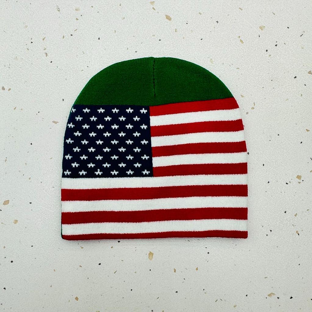 2026 UK English Union Jack Flag Jacquard Knitted Winter Warm Beanie Hat Children Adults Unisex Fashion High Quality