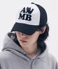AMBLER Amb Cat Embroidered Ball Cap Ah601 (Black)