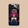 Zodiac Sign Cancer Mobile Phone Case for Samsung Galaxy S25 S24 S23 S22 S21 S20 Note20 Plus FE Ultra Glass Cover Luxury Pretty