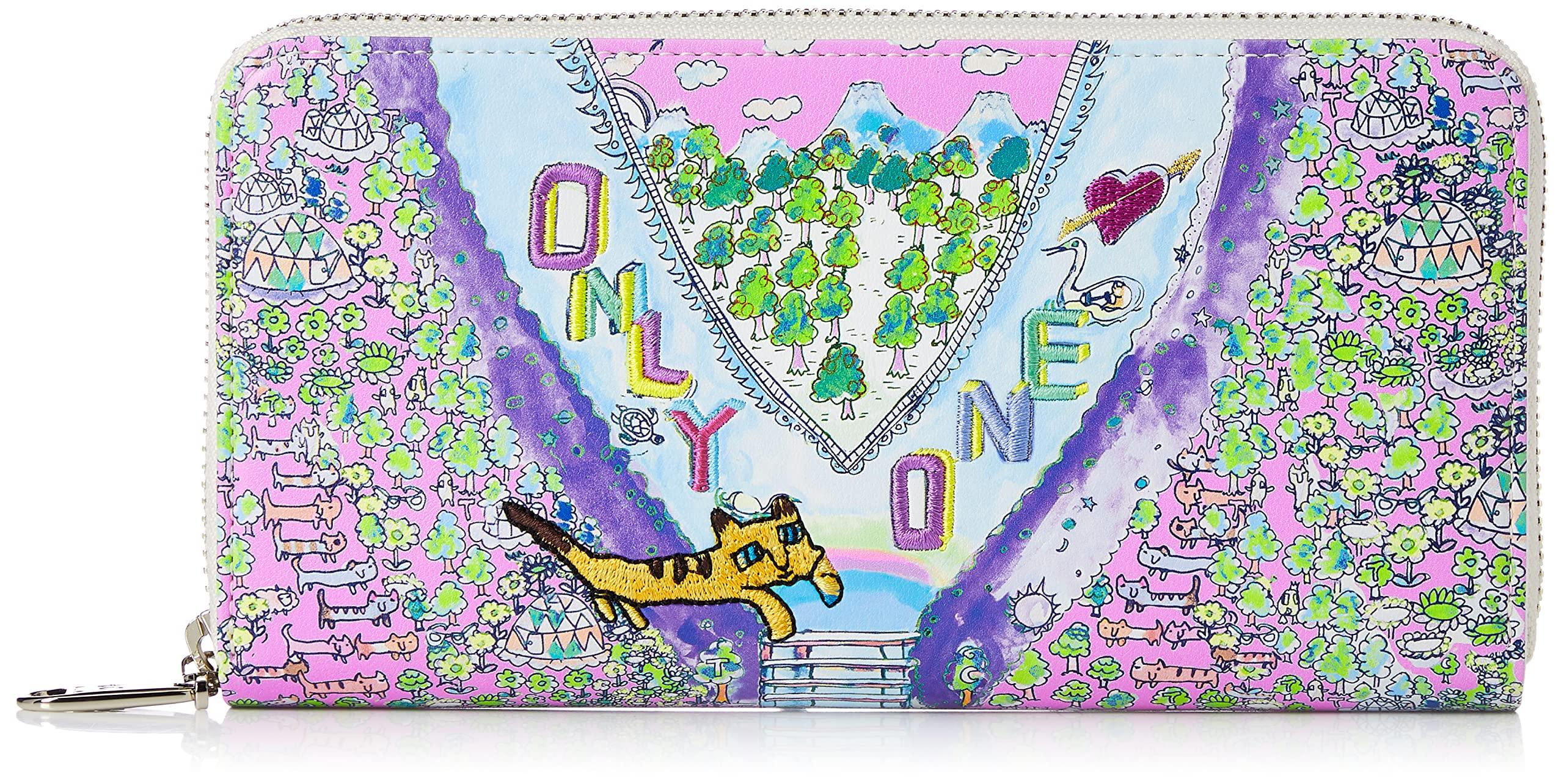 

Long Wallet Bundle Holder Colorful Life [Tsumori Chisato] Women s лавандовий