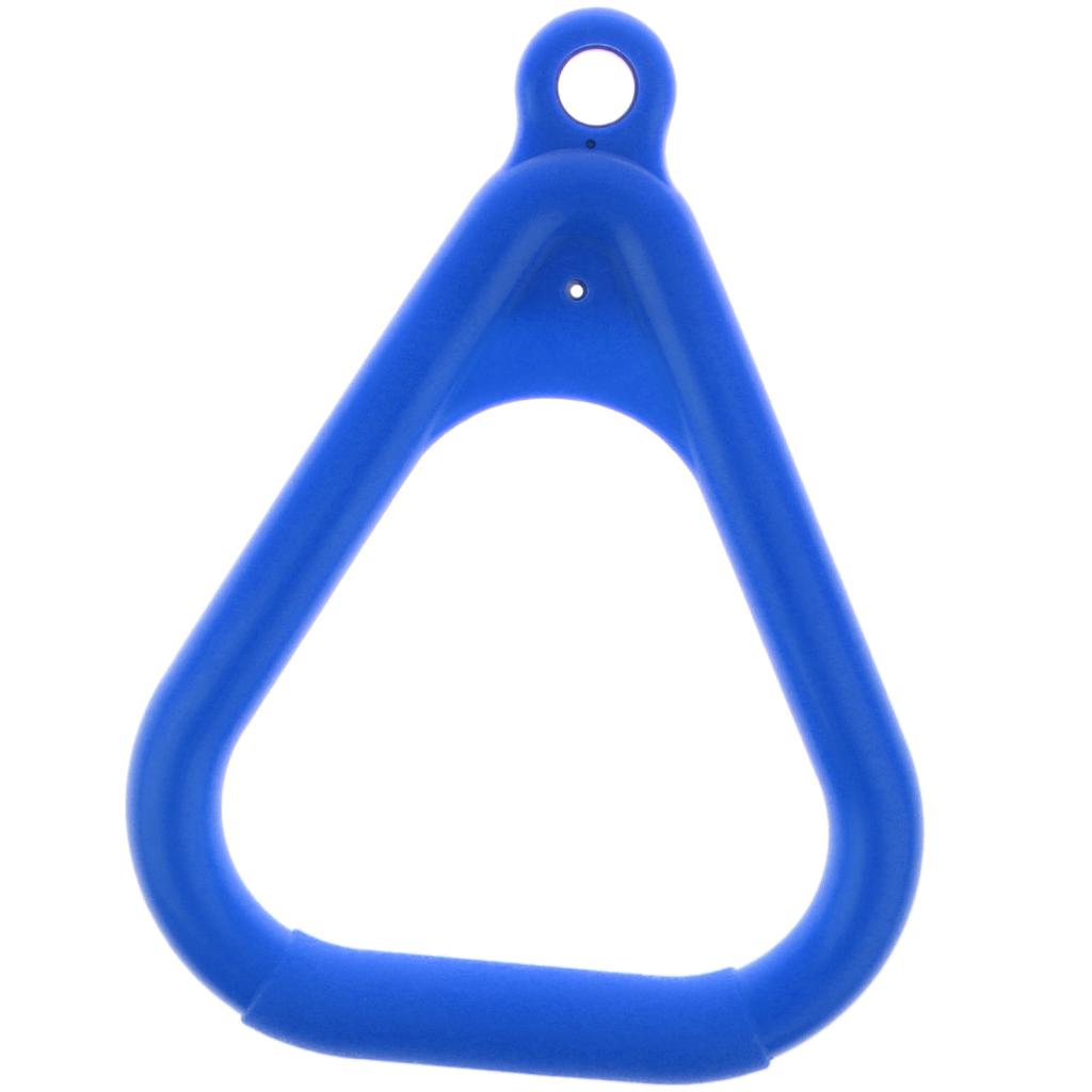 4Pcs/set Kids Outdoor Indoor Swing Ring Playground -Blue