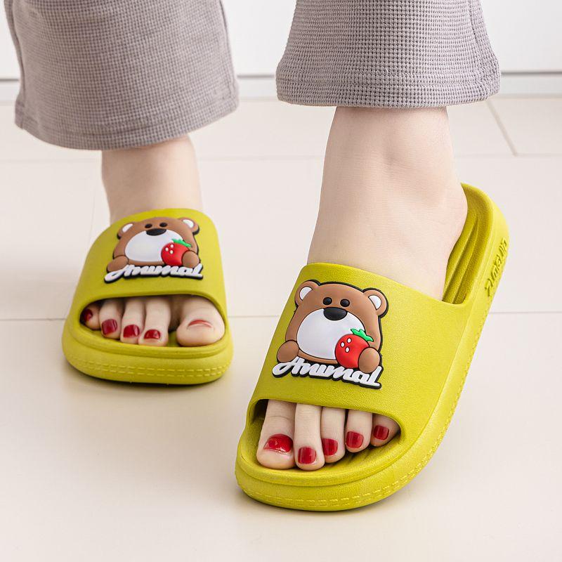 

Новые летние женские тапочки сандалии для дома модные нескользящие мягкие подошвы толстая платформа ПВХ 36-40