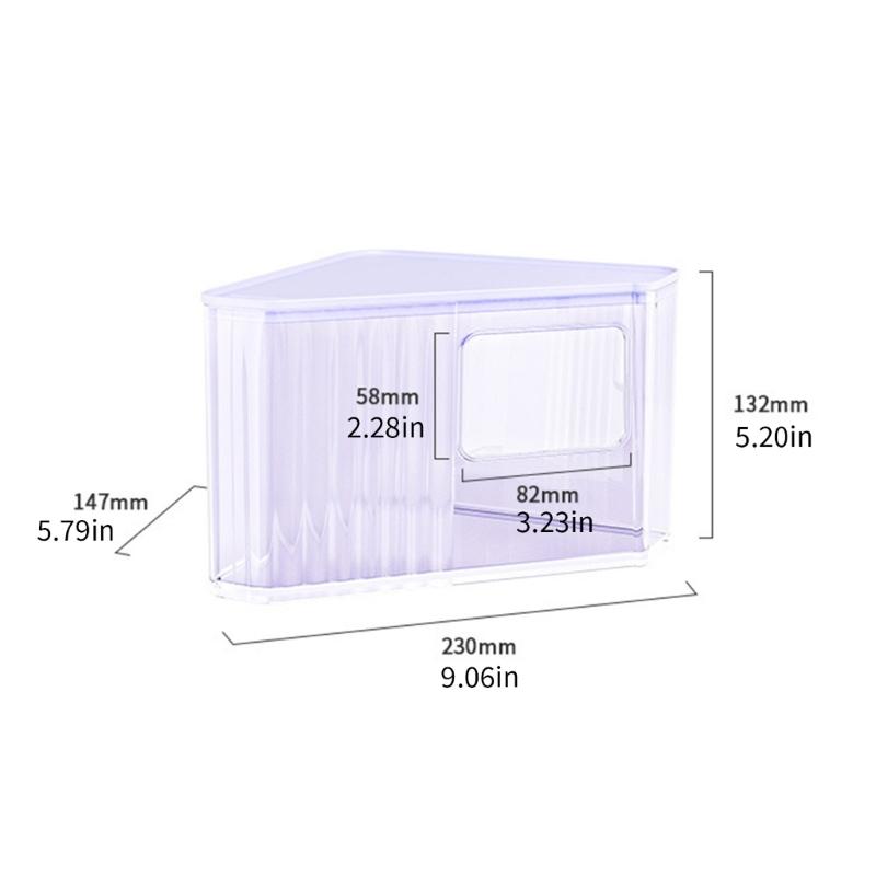 Hamster Bathtub Box for Small Animals Hamster Bath Accessories Dust Bath Pet Hamster Bathtub Digging Sand Container