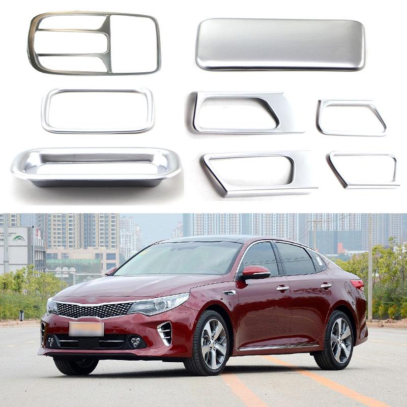 Passend für 2016 Kia K5 Innenräume, einschließlich Armlehnen, Türgriffe, Schalthebelblenden, Lüftungsdüsen und Leseleuchten.