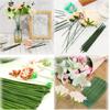100-1000pcs Paper Floral Wire 0.3mm/0.0118Inch Diameter 40cm Long Iron Wire Used for DIY Nylon Stocking Flower Branche Making