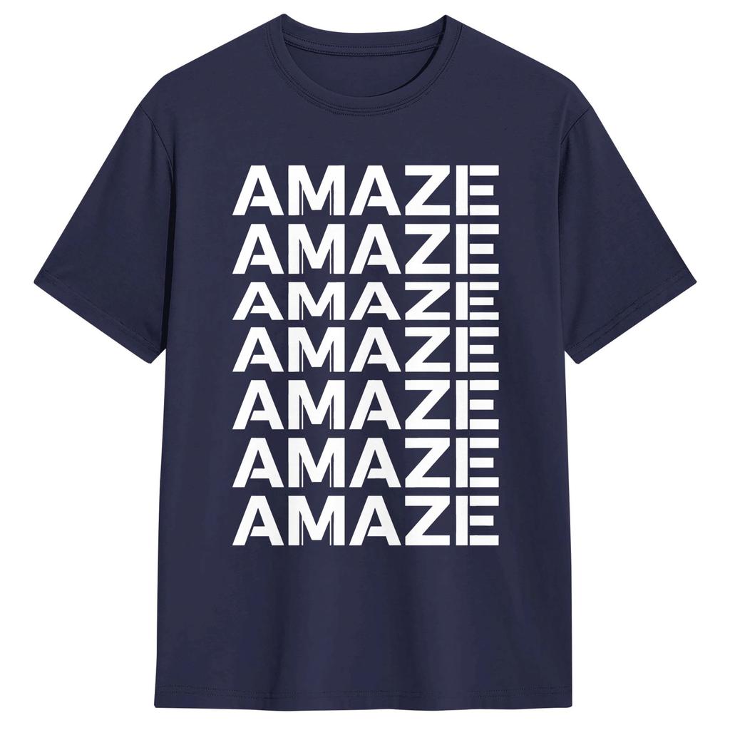 Project Hail Mary AMAZE White Unisexs T Shirts Vintage Tees Short Sleeve Round Neck TShirts Pure Cotton Birthday Present Tops