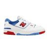 550 White True Red Atlantic Blue (GS) Sneakers