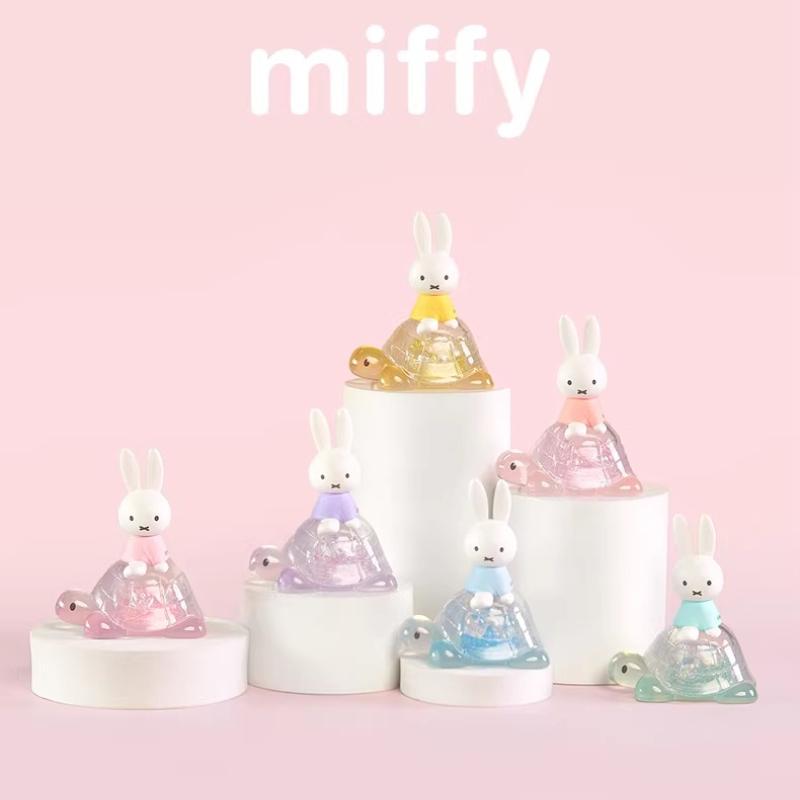 Genuine Anime Miffy Rabbit Blind Box Miffy Turtle Series Kawaii Doll Model Toys Collection Desktop Ornaments Boys Girls Gifts