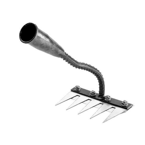 

Садовые грабли для прополки Сверхпрочный инструмент для удаления сорняков из углеродистой стали 5/6/7/8 зубьев Грабли-пропольщик Ручной инструмент для выкорчевывания для двора, газона, садоводства, ландшафтного дизайна with 5 Tooth