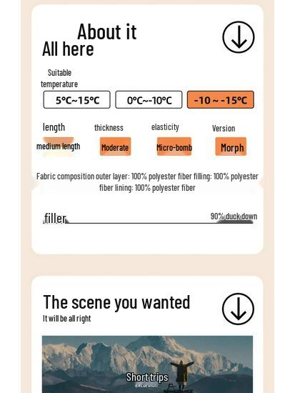 Snow Flying Women's Mid-length Hooded Down Jacket