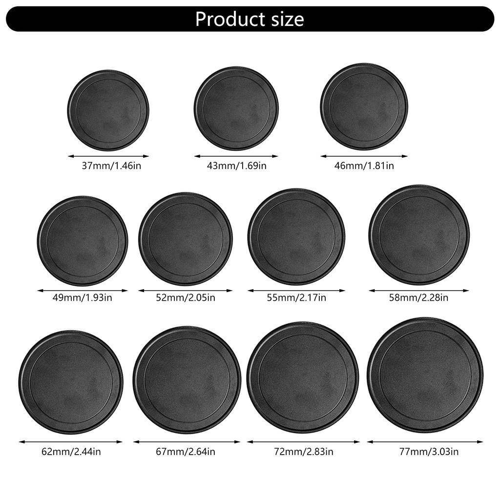 Protective Lens Cover For DSLR Cameras Telescopes Binoculars Scratches Proof Aluminum Availabled In Several Sizes