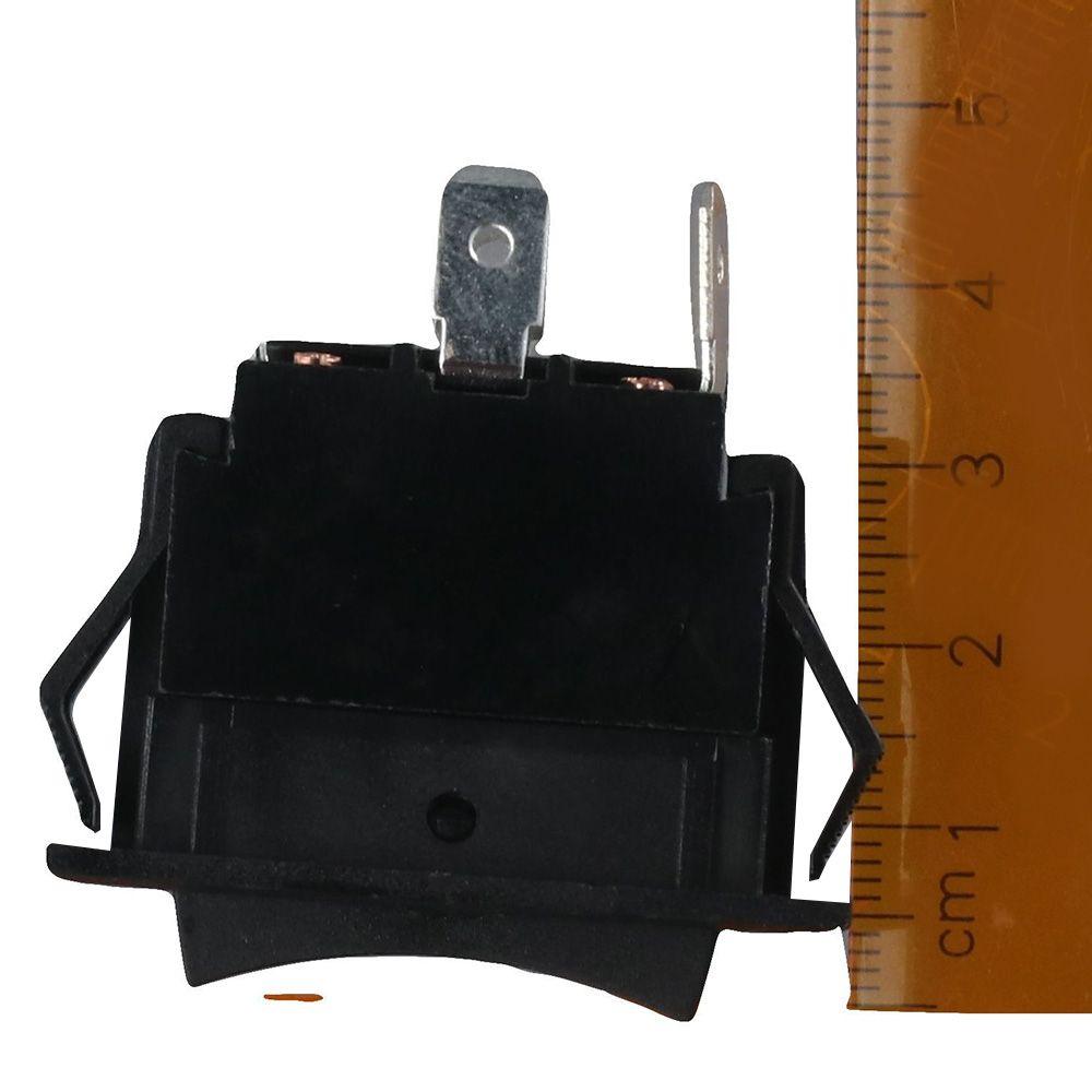 (ON)-Off-(ON) Momentary Car Type Switch Reverse Polarity 6 Pin Rocker Switch 12V 20A for KCD2-7-223/Trailer Motor/RV/Car