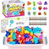 Kit de Brinquedo Mágico de Água Elfo, Kit de Gel de Água Fada da Água com 12 Géis Mágicos, 12 Moldes de Formato, Brinquedos Divertidos de Verão Presentes Lembrancinhas de Festa de Aniversário para Crianças, DIY STEM Aqua