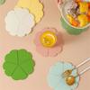 Flower Silicone Heat Insulation Mat Creative Table Mat Cup Mat Heat-Resistant Table Mat Pot Mat High Temperature Resistance
