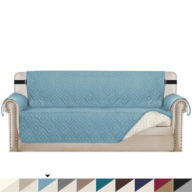 Quilted Anti -Wear Sofa Covers For Pet Dog Kid Sofa Mat Water Repellent Recliner Slipcovers Furniture Protector