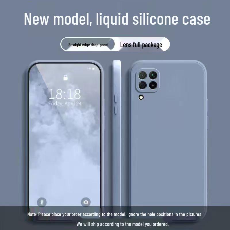 Huawei nova6se Liquid Silicone Full Coverage Drop-Proof Protective Case Huawei nova6 SE