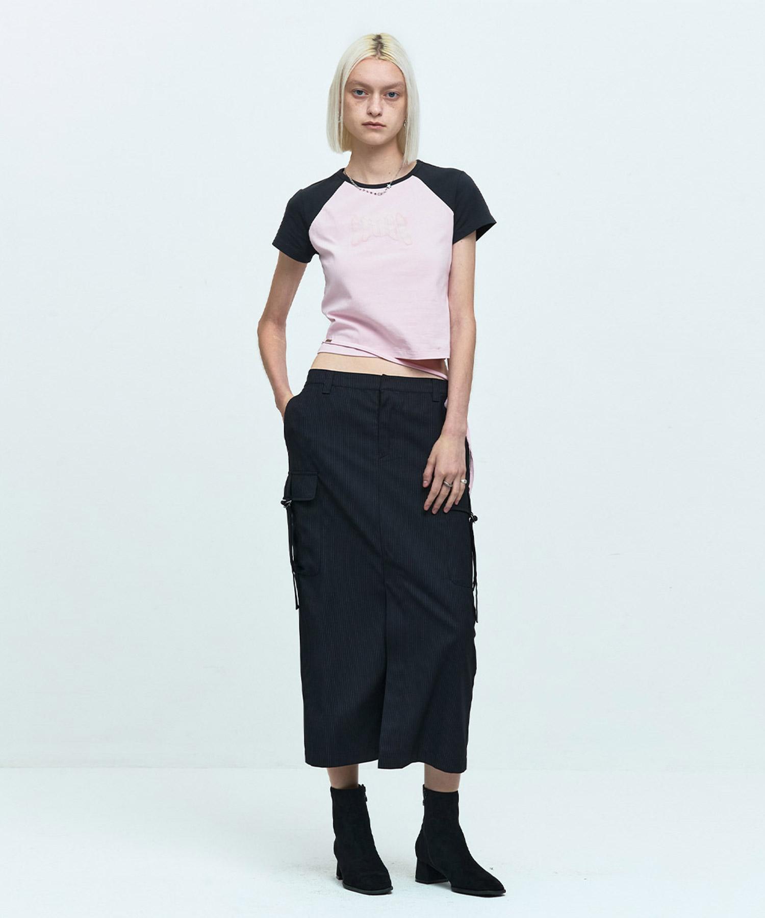 Mea Strap Baby T Shirt [Pink] 0