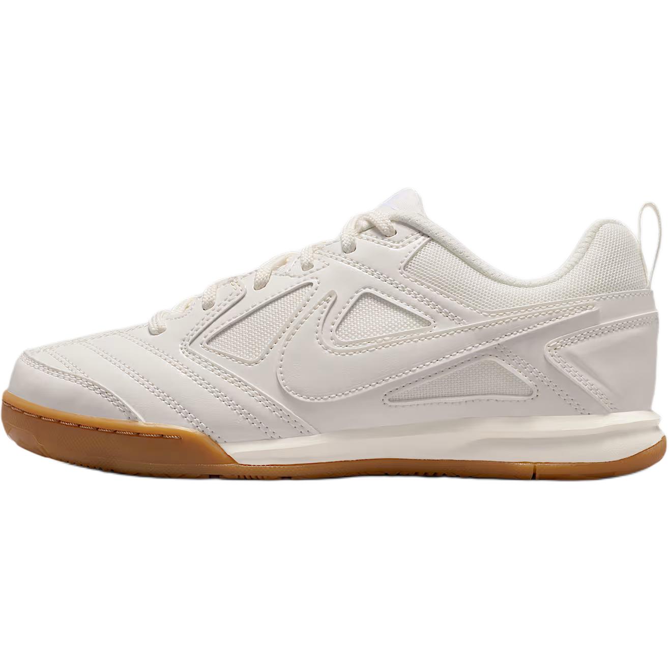 Nike Gato LV8 GS II7084-100 Ivory Gum Indoor Soccer Shoes for Big Kids 36