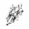 Sticker Motor Motorcycle Black For Car Auto Motorcycle