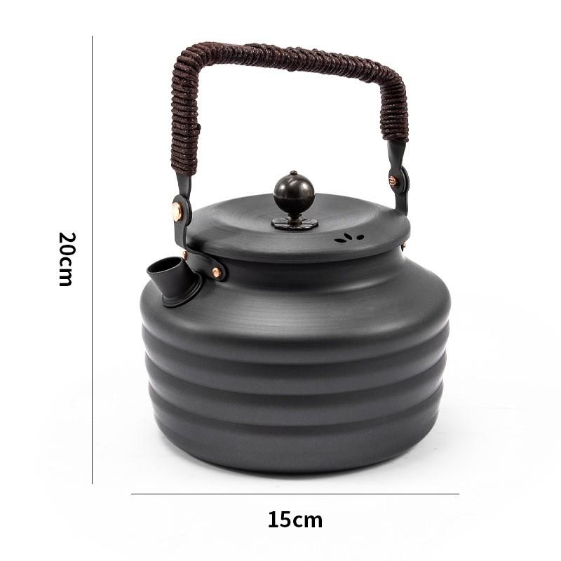 Large-capacity Portable Outdoor Camping Aluminum Alloy Kettle Coffee Pot Travel Kettle