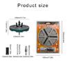 Multipurpose & Convenient Adjustable Hole Saw Tool for Drilling Round Holes Opener Tool Precisely for Woodworkers